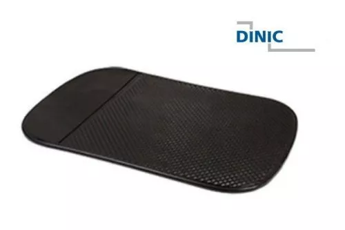 DINIC Tappetino antiscivolo, 150 x 90 x 2,5 mm Rimovibile senza residui, lavabile, nero