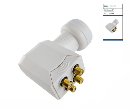 Quattro LNB, Anschluss für vier SAT Receiver DINIC Box