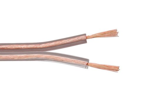 Speaker Cable transparent, CCA, 50,00m