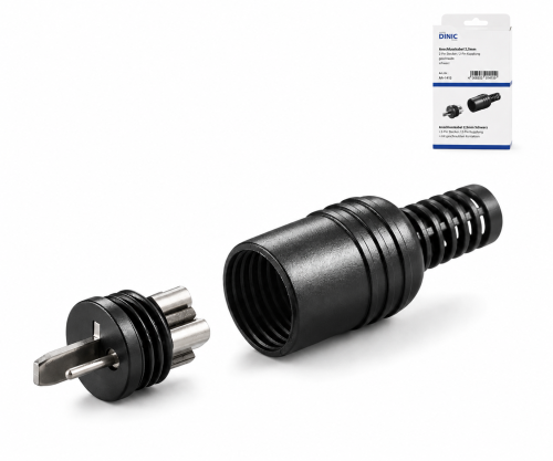DINIC Lautsprecherstecker, schwarz, 2 Stück, DINIC Box