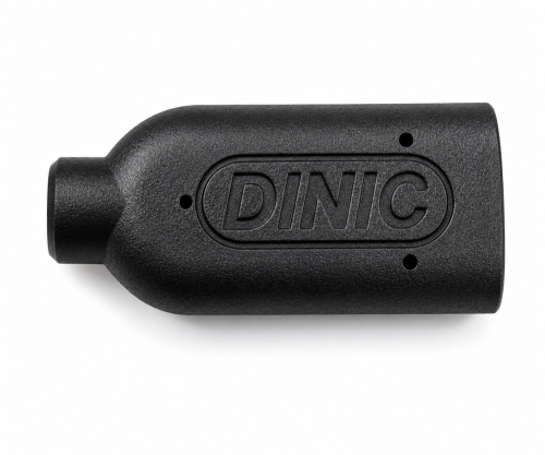 Adapter audio 3,5 mm jack do 2x jack, połączenie 2x 3,5 mm jack do jednego złącza, czarny, skrzynka DINIC z otworem Euro, długość 0,20 m