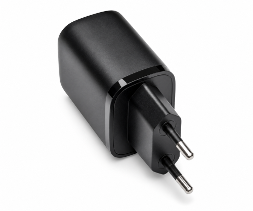 USB C+A Ladegerät/Netzteil 20W, Power Delivery + QC 3.0, schwarz
