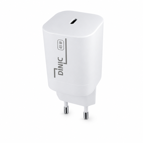 USB C зарядно устройство 45W + USB-C към C кабел, бързо зарядно устройство с PD3.0 и PPS + USB-C заряден кабел, бял, 1,5 м