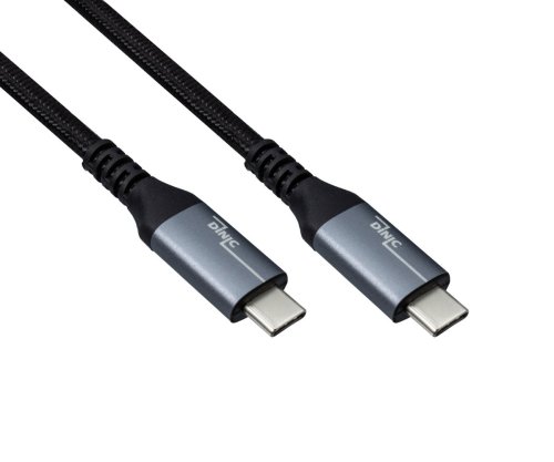 USB C power adapter 45W + USB-C to C cable, fast charger with PD3.0 and PPS + USB-C HQ cable, 2m, DINIC Box