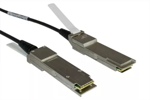 Cablu de cupru MADISON QSFP la QSFP SFF 8436, 1m pentru Infiniband și Ethernet până la 40Gb/s, AWG 28