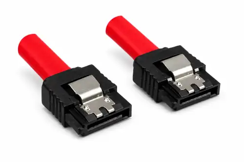 S-ATA cable internal, Clip Connect, for S-ATA 1, 2 and 3, DINIC Polybag, 0.30m