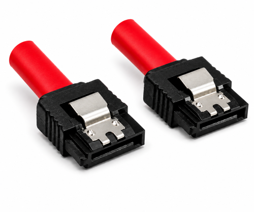 S-ATA kabelis iekšējais, Clip Connect, S-ATA 1, 2 un 3, DINIC Polybag, 0.30m
