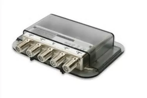 DiSEqC LNB switch 4/1 for 4 LNBs on 1 TV