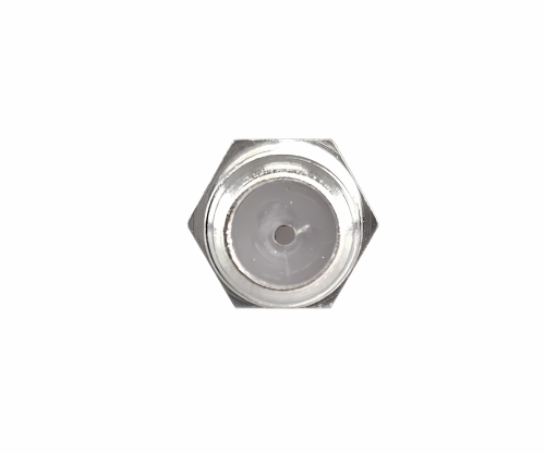 Connecteur F, prise femelle F sur prise femelle F, avec protection contre la torsion, quantité : 10 pièces, DINIC Polybag