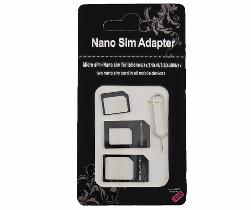 Zestaw adapterów kart SIM 4 w 1