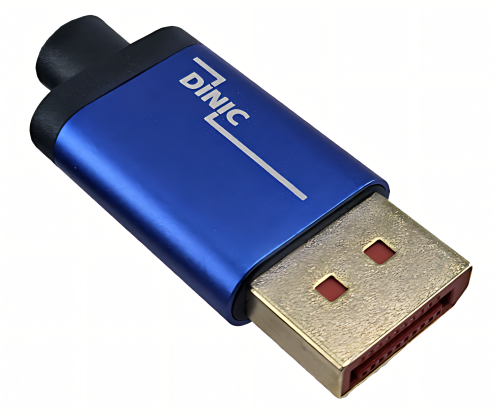 Kabel Premium DisplayPort 1.4 HQ, 32,4 Gb/s, 4K@120Hz, 8K@60Hz, 3D, HDR, škatla DINIC z evro luknjo, 3 m