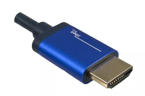 Prémium Displayport 1.4 HDMI kábel, 4K@60Hz, 3D, HDR, aranyozott érintkezőkkel, fekete, 2,00 m hosszú, buborékcsomagolásban