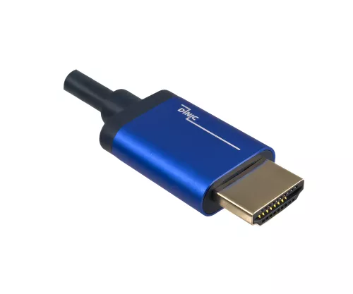 Premium καλώδιο HDMI 2.1, αρσενικό προς αρσενικό, 48Gbps, 4K@120Hz, 8K@60Hz, 3D, HDR, μαύρο, μήκος 1.00m, συσκευασία blister