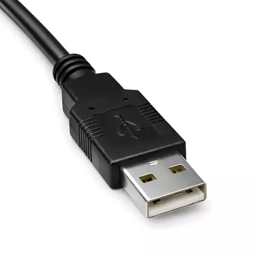 USB 2.0 verlenging ACTIEF, A mannelijk/vrouwelijk, UL 2725, dubbel afgeschermd, zwart, DINIC polyzak, lengte 5,00m