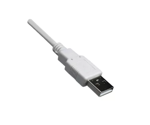 Cabo DINIC USB 2.0 ficha A para ficha B, 28 AWG / 2C, 26 AWG / 2C, cinzento, saco plástico DINIC, comprimento 3,00m
