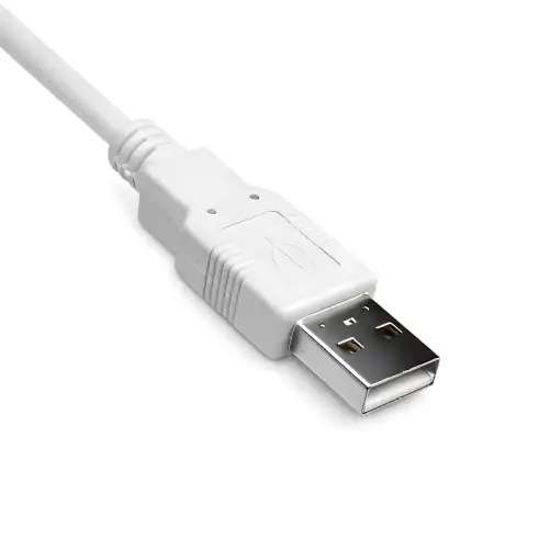USB 2.0 verlenging A male naar A female, UL 2725, 28 AWG/2C, 26 AWG/2C, grijs, DINIC polyzak, lengte 3,00m