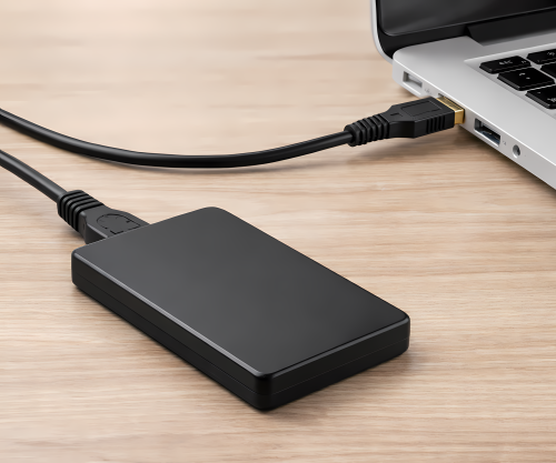 USB 3.0 Kabel A Stecker auf micro B 3.0 Stecker, vergoldete Kontakte, schwarz, 1,00m, DINIC Polybag