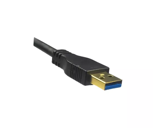 USB 3.0 cable A plug to micro B 3.0 plug, gold-plated contacts, black, 3.00m, DINIC polybag USB 3.0 cable A plug to micro B 3.0 plug, gold-plated contacts, black, 3.00m, DINIC polybag