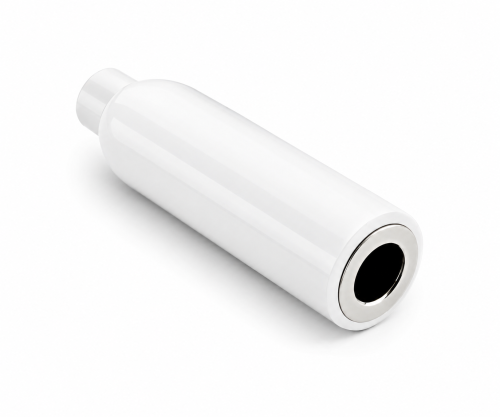 USB-C-adapter til 3,5 mm lyd (digital), med chipsæt, hvid, DINIC-polybag, længde 13,5 cm