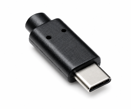 USB 3.1 Kabel Typ C - 3.0 A Daten u. Ladekabel, 5Gbps, 3A charging, schwarz, DINIC Polybag, 1m