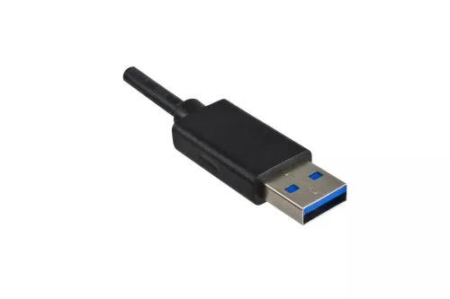 USB 3.1 Cable C male to 3.0 A male, black, 1,00m