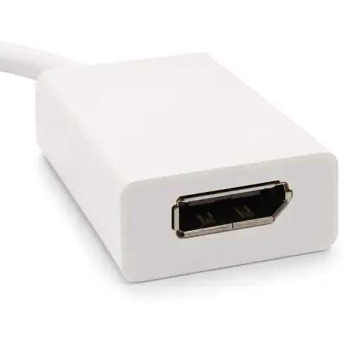 DINIC USB-C / DisplayPort-adapter V2, USB 3.1 Gen.2 Type-C-stekker naar DP-aansluiting, 4K@60Hz, wit