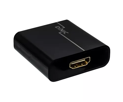 Adapter USB Typ C Stecker auf HDMI Buchse, 4K*2K@60Hz, HDR, schwarz, Polybag