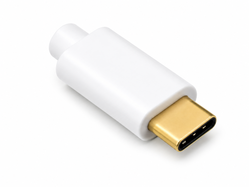 Adaptador de conector USB tipo C a toma HDMI, 4K*2K@60Hz, HDR, blanco, DINIC polybag
