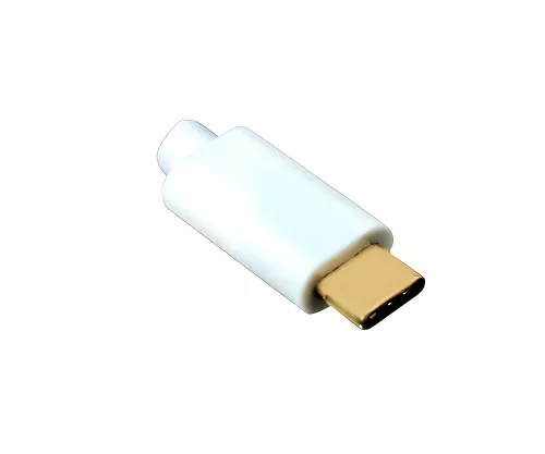 Adapter USB type C plug to HDMI socket, 4K*2K@60Hz, HDR, white, DINIC polybag