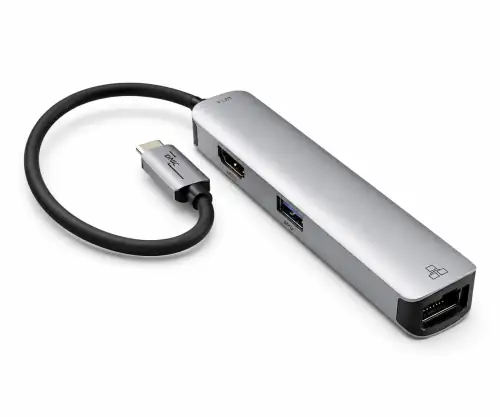 USB-C 5-in-1-Dockingstation Ansicht Seite 1