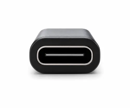 Адаптер, микро щепсел към USB C гнездо, алуминий, космическо сиво