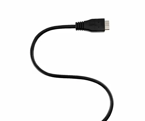 Kabel USB C na USB 3.0 micro B, črn, 1 m DINIC Polybag