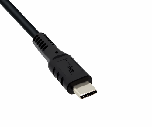 Kabel USB C auf USB 3.0 micro B, schwarz, 1m DINIC Polybag