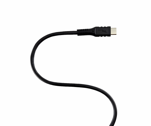USB C to USB 3.0 micro B cable, black, 2 m DINIC polybag