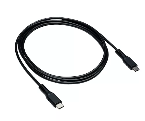 DINIC USB type C to C charging cable, 2x USB type C plug, 60W, 3A, OD: 4.5mm, black, DINIC polybag, 3m