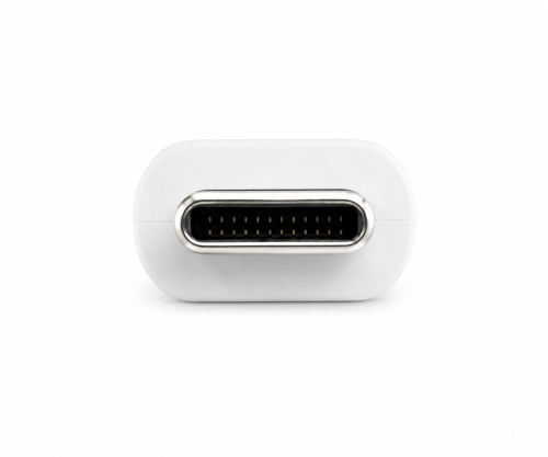 DINIC USB tüüp C-C laadimiskaabel, 2x USB tüüp C pistik, 60W, 3A, OD: 3.5mm, valge, DINIC karbis euroava, 1.5m.