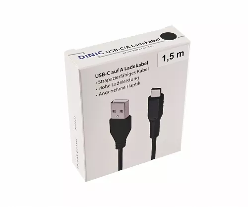 30x USBCL-CA-15SAK black in DINIC counter display