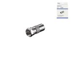 Adapter Koax-Stecker auf SAT-Stecker, ANT-Stecker auf SAT-Stecker, Vollmetall, DINIC Box