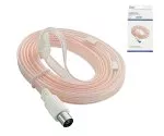 DINIC Antenne VHF jetable, DINIC Box avec trou européen, longueur 1,75m