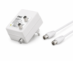 Antenneversterker voor 2 apparaten (TV/radio), versterking 15dB, DINIC blisterverpakking