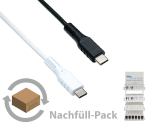 Nachfüllpaket Acryldisplay sw+w Mix 16x USBCL-C-15SAK, 16x USBCL-C-15WAK