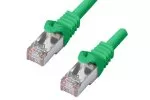 HQ Cat.6 patchkabel PiMF/S-FTP, 1m LSZH, CU, AWG27, groen