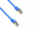 DINIC Cat.7 Premium Patch Cable, 10Gbit, LSZH, blue, 10,00m