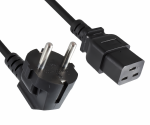 Καλώδιο ρεύματος KS C 8305 σε C19, 1,5mm², KC, 1,8m KS C 8305 (YP-22K) - C19, μαύρο