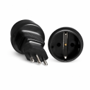 Strømadapter Italien CEE 7/3-stik til ITA 3pin-stik type L, YL-4523