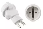 Power adapter Switzerland CEE 7/3 socket to CHE type J