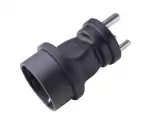Stromadapter Indien CEE 7/7 auf Typ D CEE 7/7 Buchse/SANS 164-1, Typ D Stecker, YL-8123