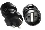 Stromadapter England CEE 7/3 Buchse auf UK Typ G (BS1363) 13A Stecker, YL-6023