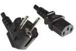 Power cable with an extra-large cross-section of 1.5mm²