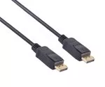 Kabel połączeniowy DINIC DisplayPort 1.4, 8K, 8K (60Hz), 5K (120Hz), 4K2K (240Hz), czarny, DINIC Polybag, 5m
